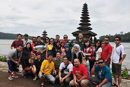 Photo group PT. IBF di Bedugul